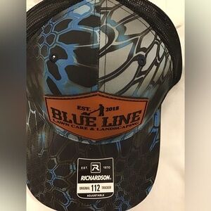 Richardson Blue and Black Trucker Hat